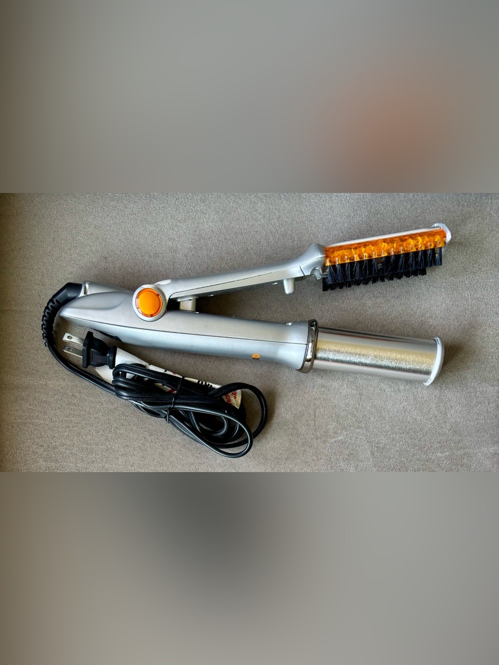 InStyler Rotating Hair Straightening Curling Hot Iron 1 1/4" IS1001 Tested